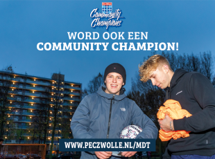 Community Champions van start bij PEC Zwolle